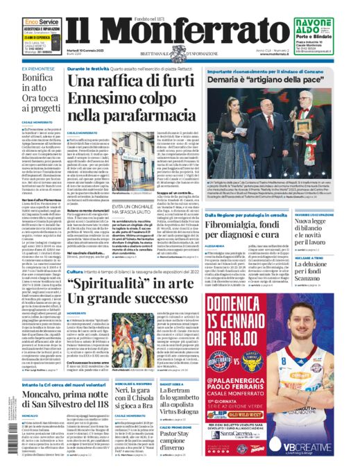 Il Monferrato - Edizione 2 del 10/01/2023